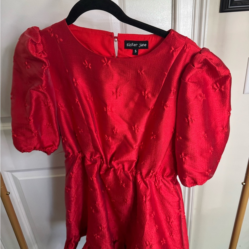 Sister Jane Red Heart Dress